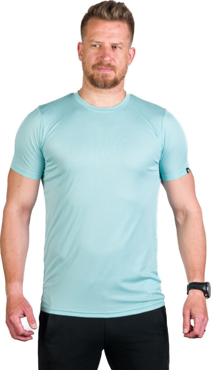 Pánské rychleschnoucí triko NORTHFINDER Mason modré Velikost: L