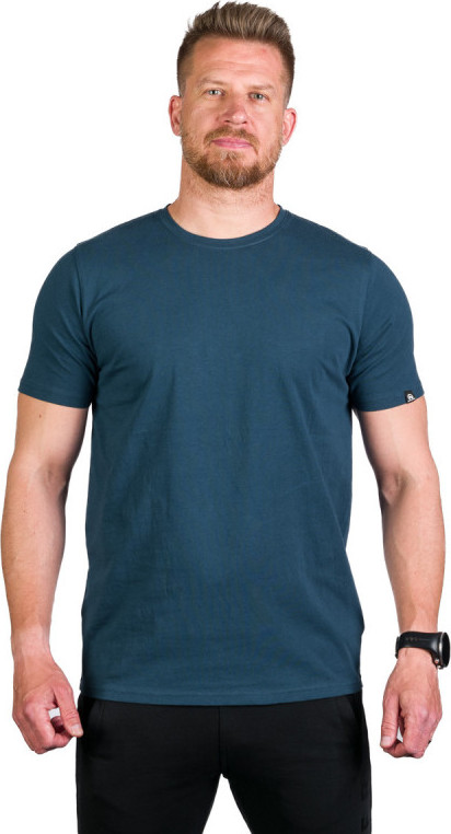 Pánské bavlněné triko NORTHFINDER Trenton modré Velikost: M