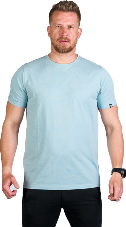 Pánské bavlněné triko NORTHFINDER Trenton modré Velikost: L