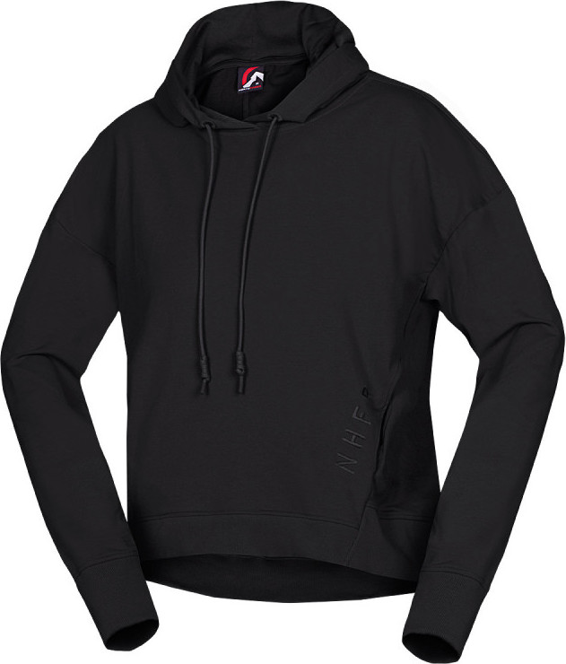 Dámská oversize mikina NORTHFINDER Gwen černá Velikost: 2XL