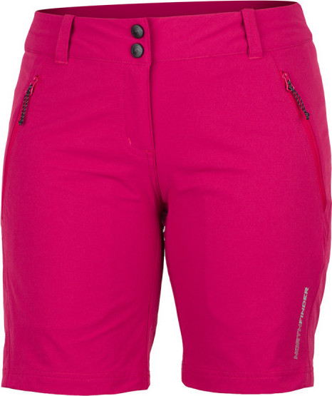 Dámské turistické šortky NORTHFINDER Glenda růžové Velikost: XS