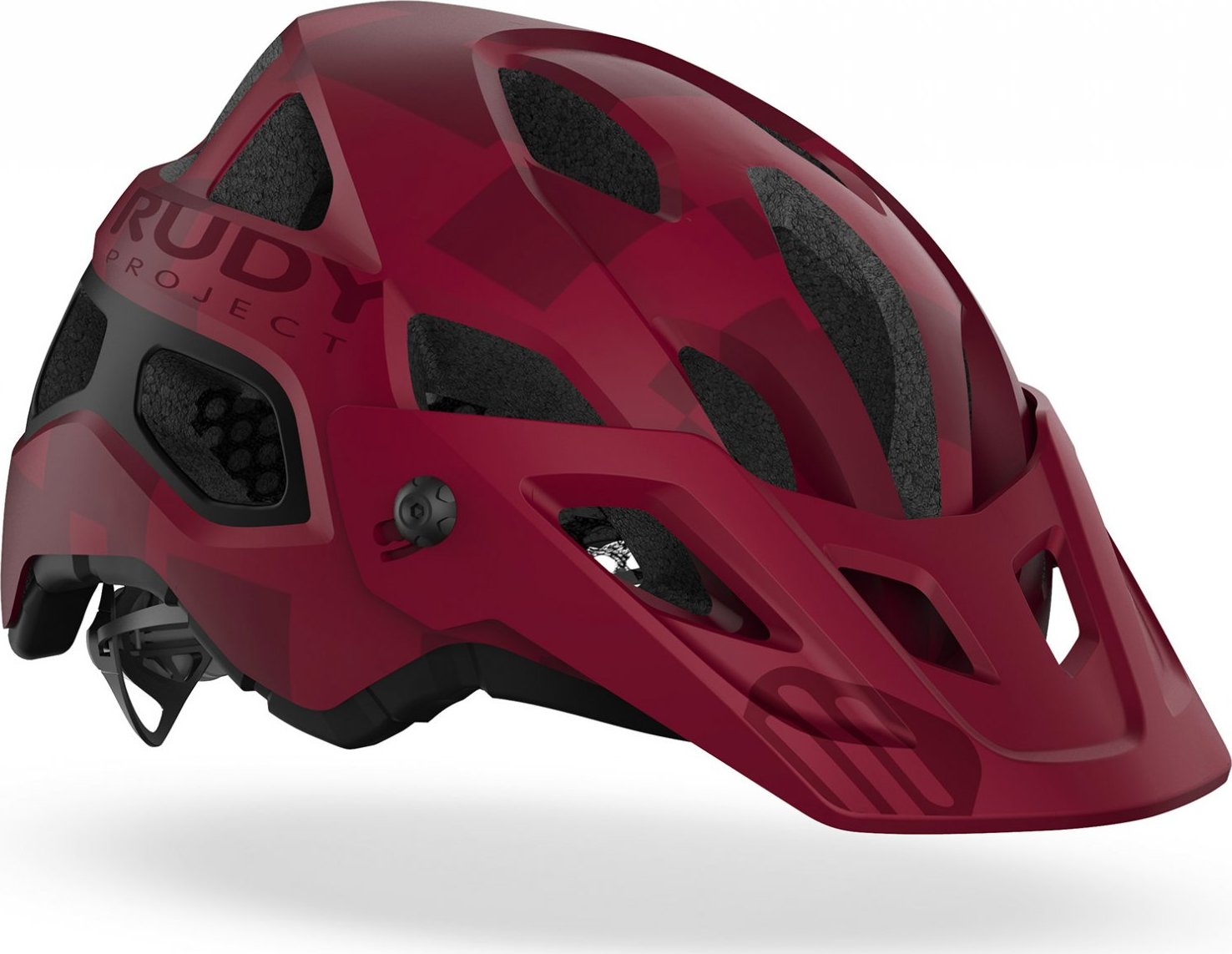 Unisex cyklistická helma RUDY PROJECT Protera Plus vínová Velikost: S-M