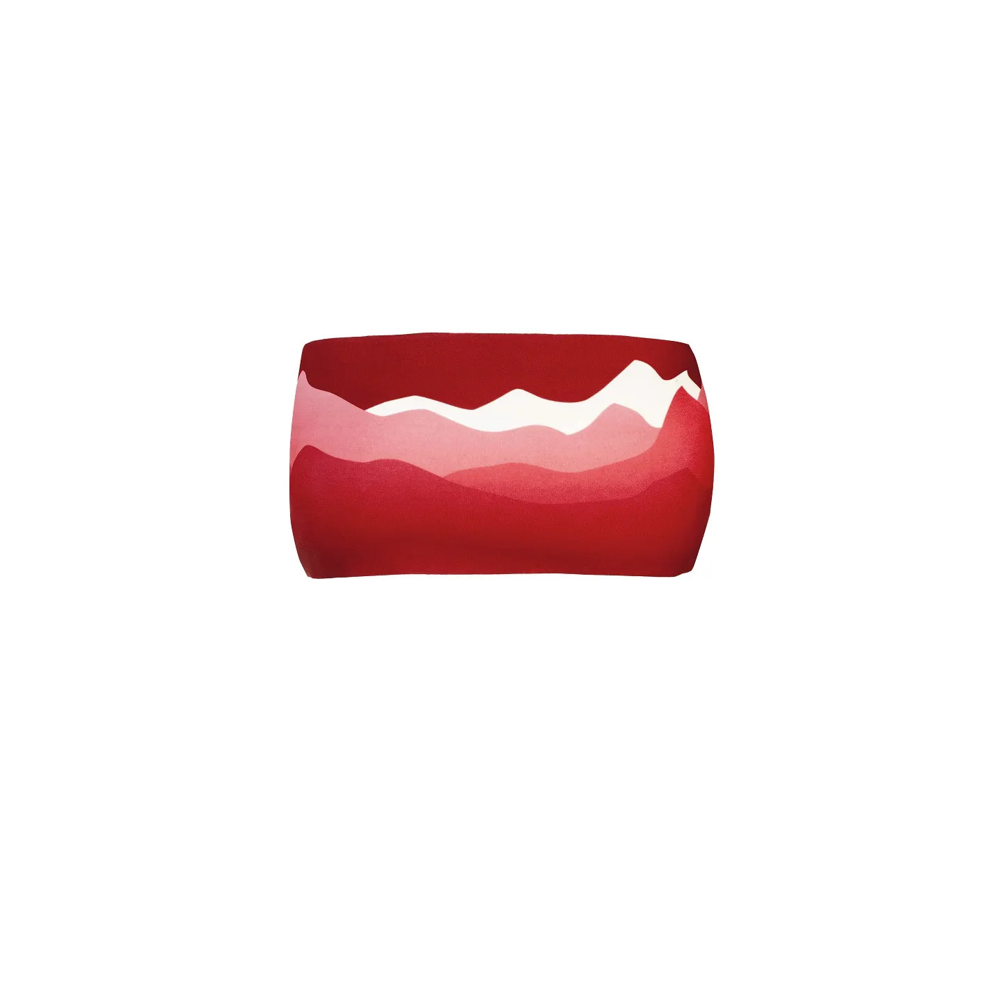Unisex běžecká čelenka O'STYLE Knoll 11cm červená Velikost: UNI