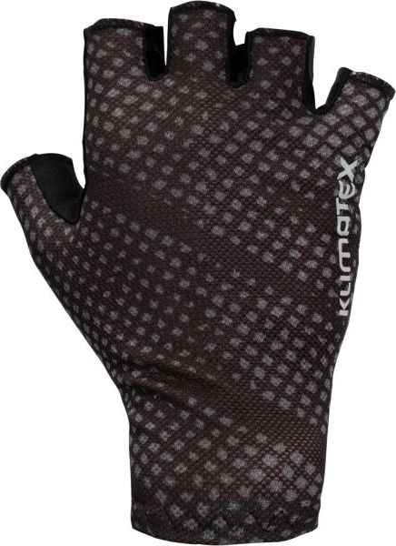 Unisex cyklistické rukavice KLIMATEX Sky černé Velikost: L