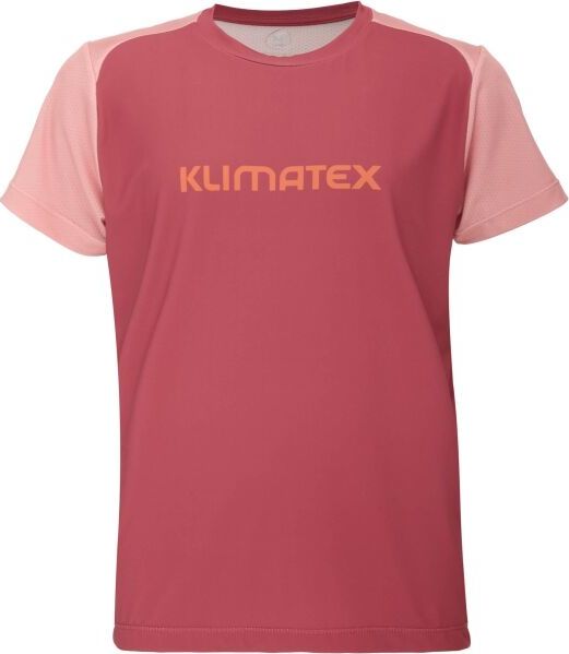 Dětské MTB triko KLIMATEX Slinker růžové, 146 Velikost: 146