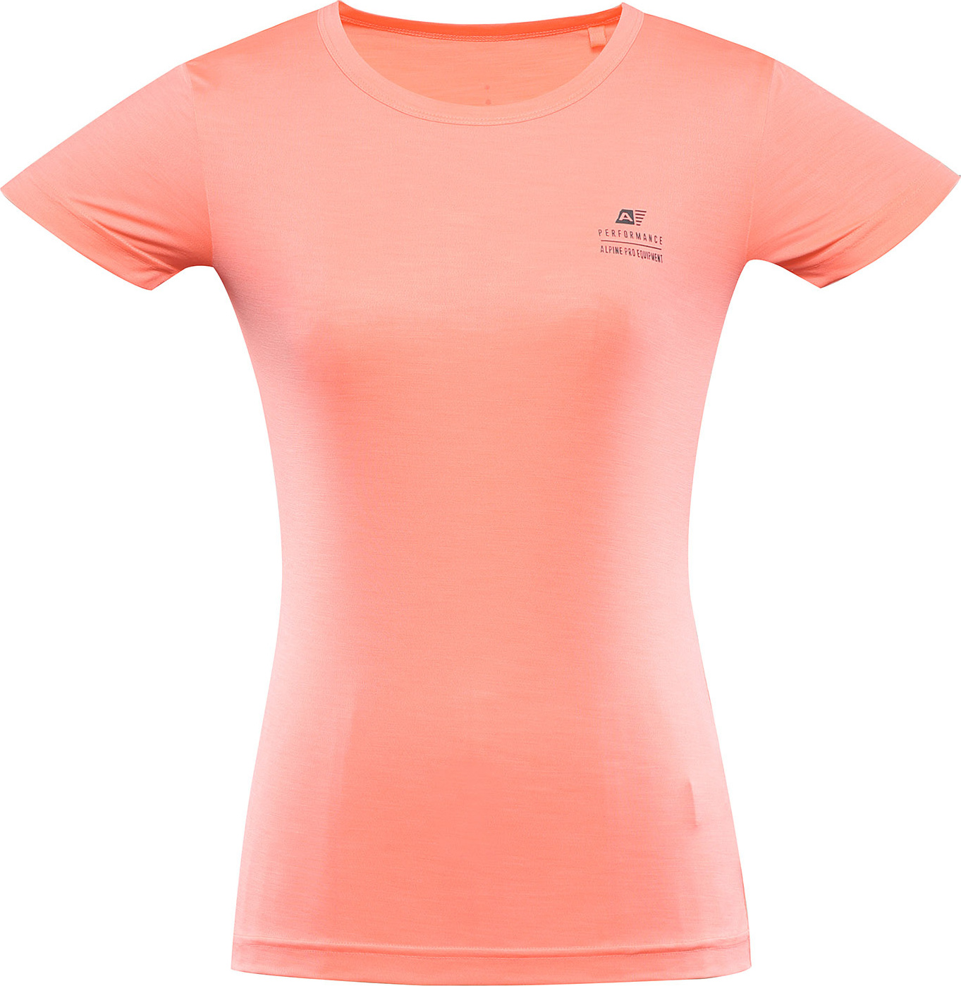 Dámské funkční triko ALPINE PRO Basika oranžové Velikost: L