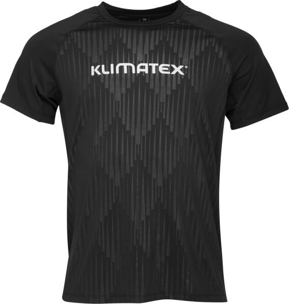 Pánské funkční triko KLIMATEX Forkys černé Velikost: M