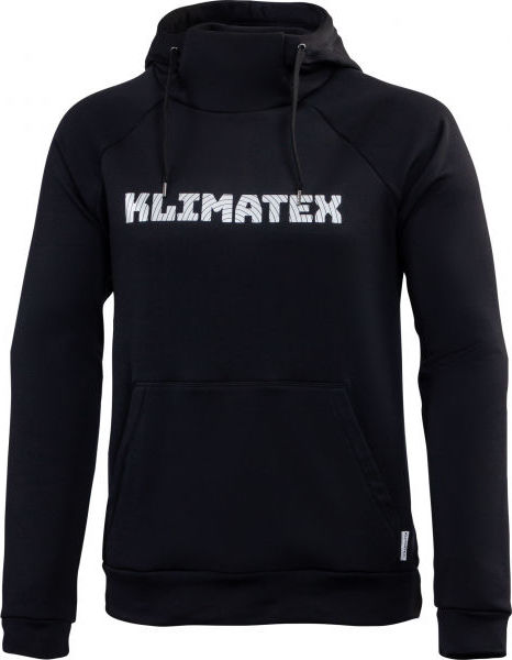 Pánská sportovní mikina KLIMATEX Manu černá Velikost: M