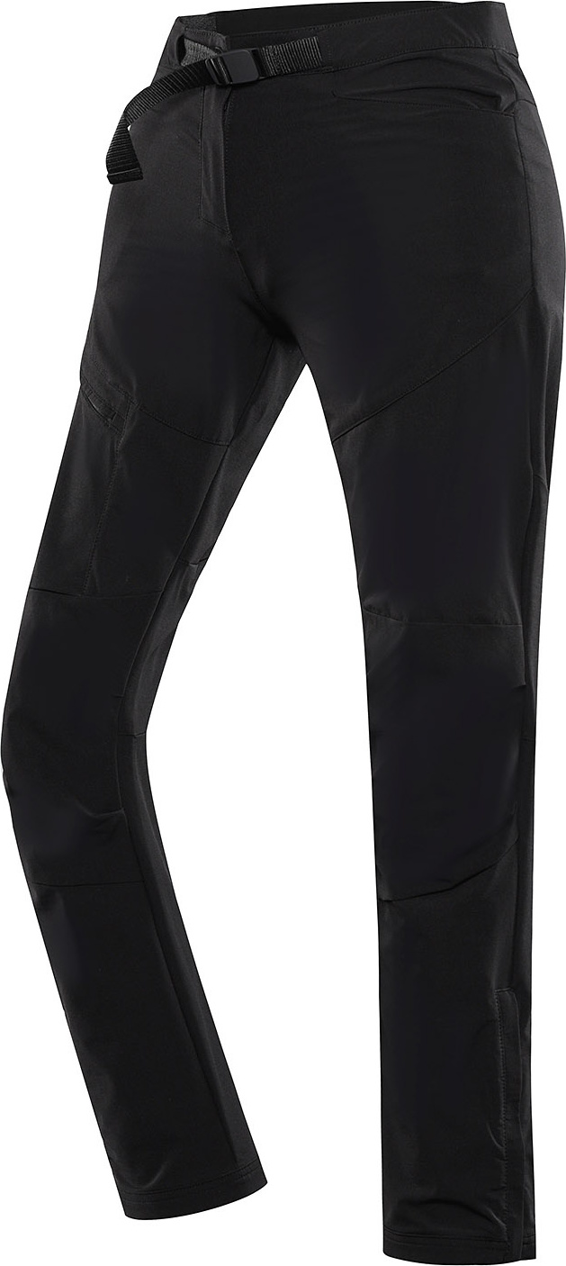 Dámské softshellové kalhoty ALPINE PRO Akana černé Velikost: 46-LN