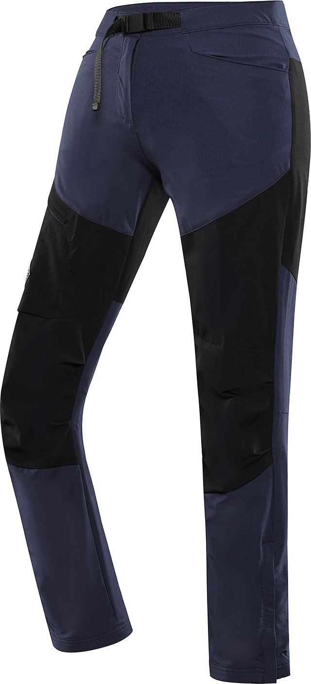 Dámské softshellové kalhoty ALPINE PRO Akana modré Velikost: 38