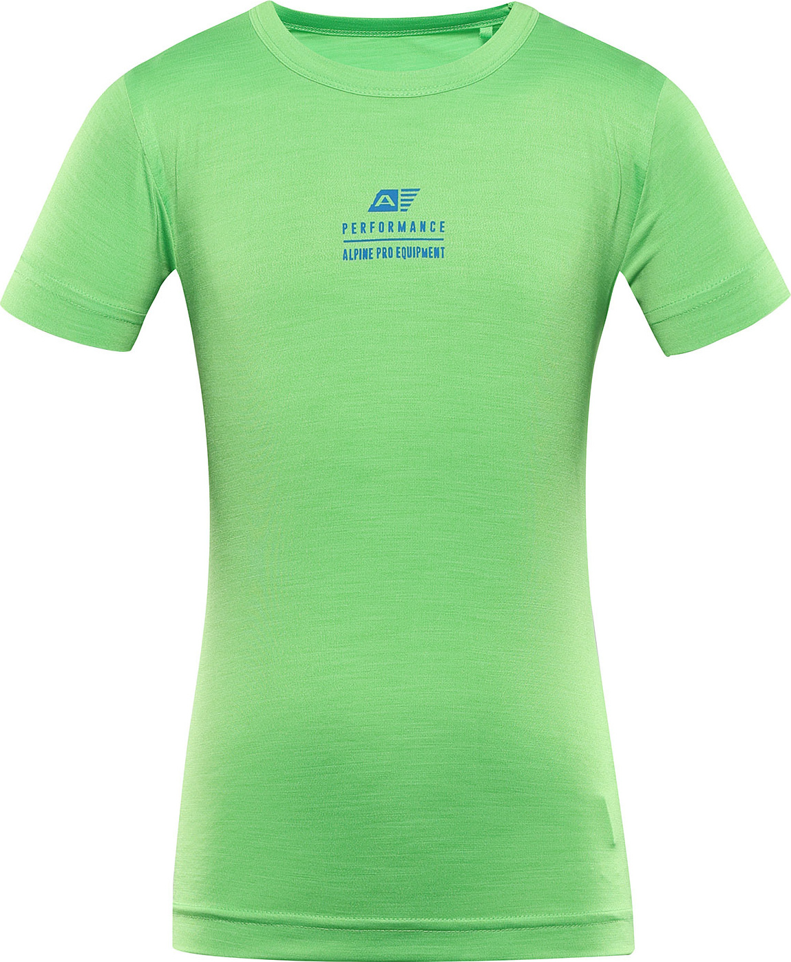 Dětské funkční triko ALPINE PRO Basiko zelené Velikost: 116-122