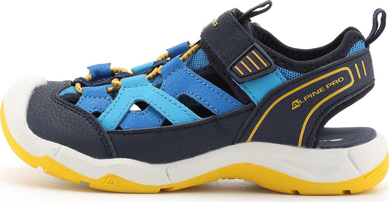 Dětské outdoorové sandály ALPINE PRO Unewo modré Velikost: 33