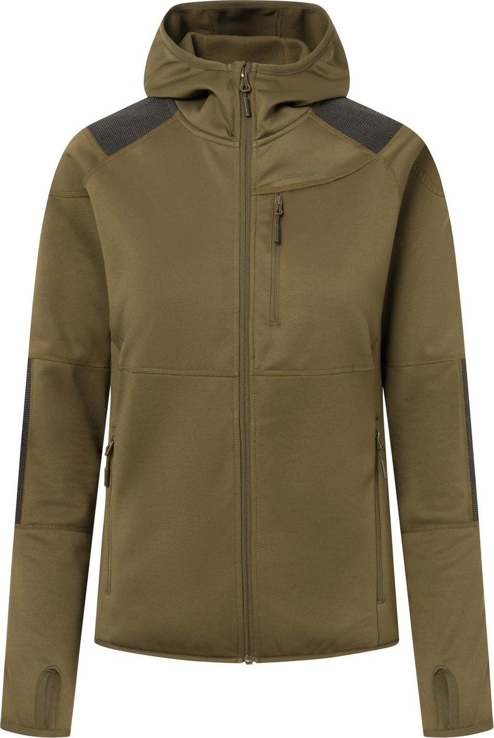 Dámská mikina s kapucí VIKING Yosemite Lady zelená Velikost: XL