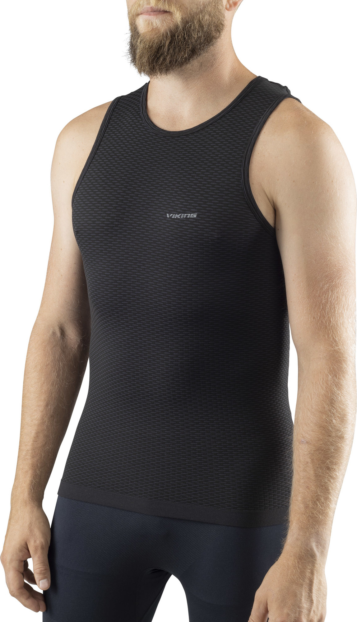 Lehké unisex tílko VIKING Easy Dry Singlet černá Velikost: L