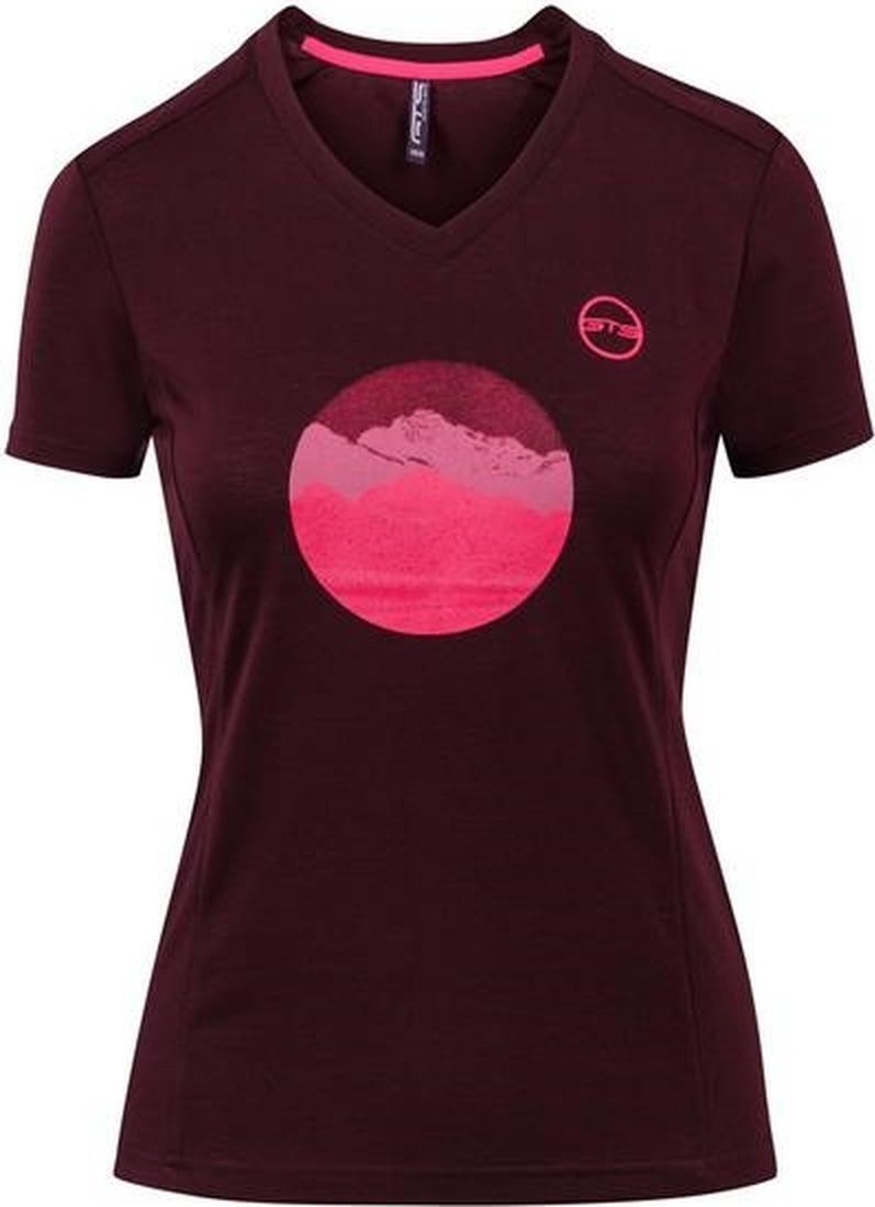 GTS Dámské funkční triko s krátkým rukávem GT S211941L Plum fialová Velikost: 36/S