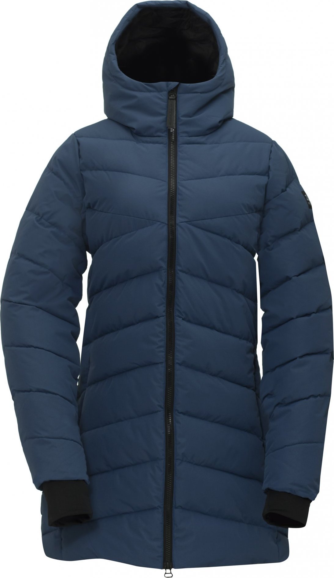Dámský zateplený kabát 2117 Anneberg - Eco modrá Velikost: XS