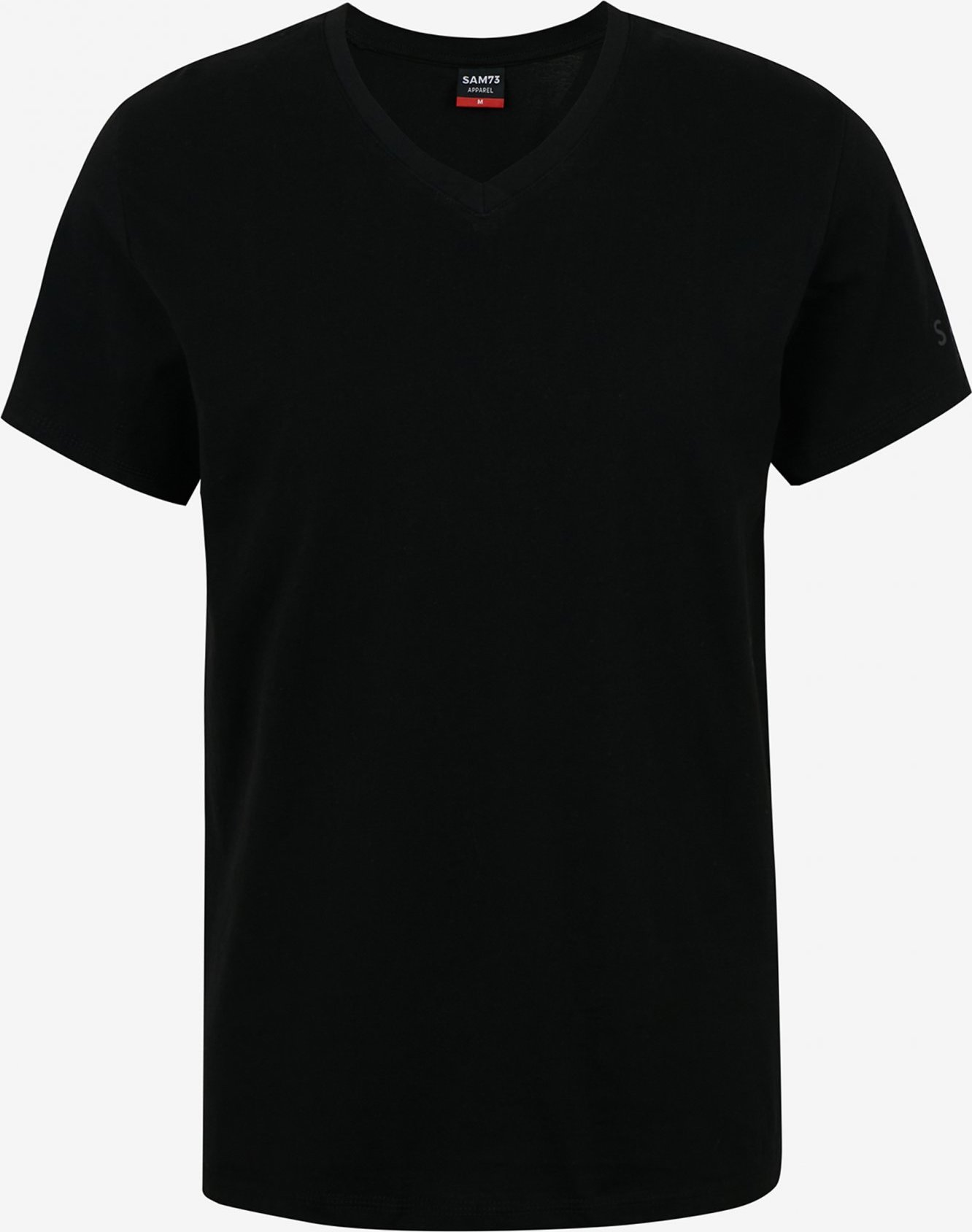 Pánské bavlněné triko SAM 73 Blane černé Velikost: XL