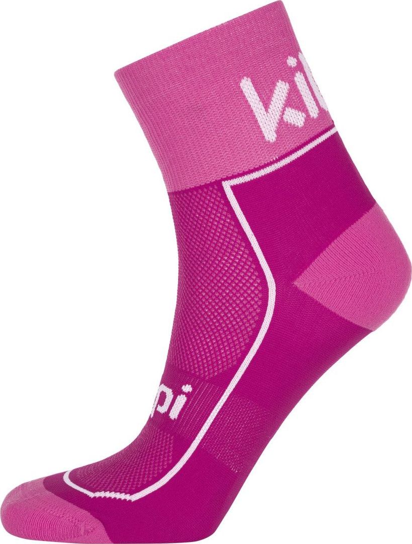 Unisex ponožky KILPI Refty-u růžová Velikost: 43