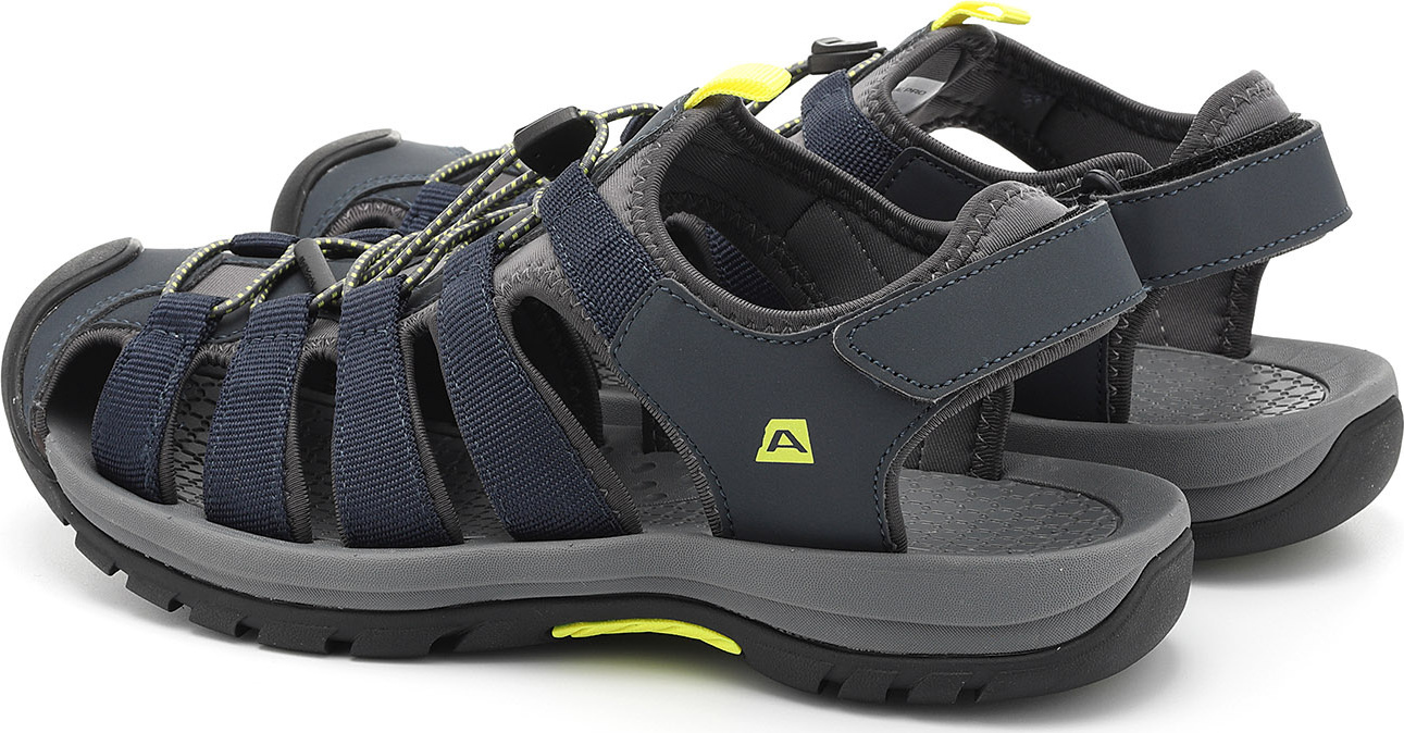 Pánské outdoorové sandály ALPINE PRO Mored modré Velikost: 41