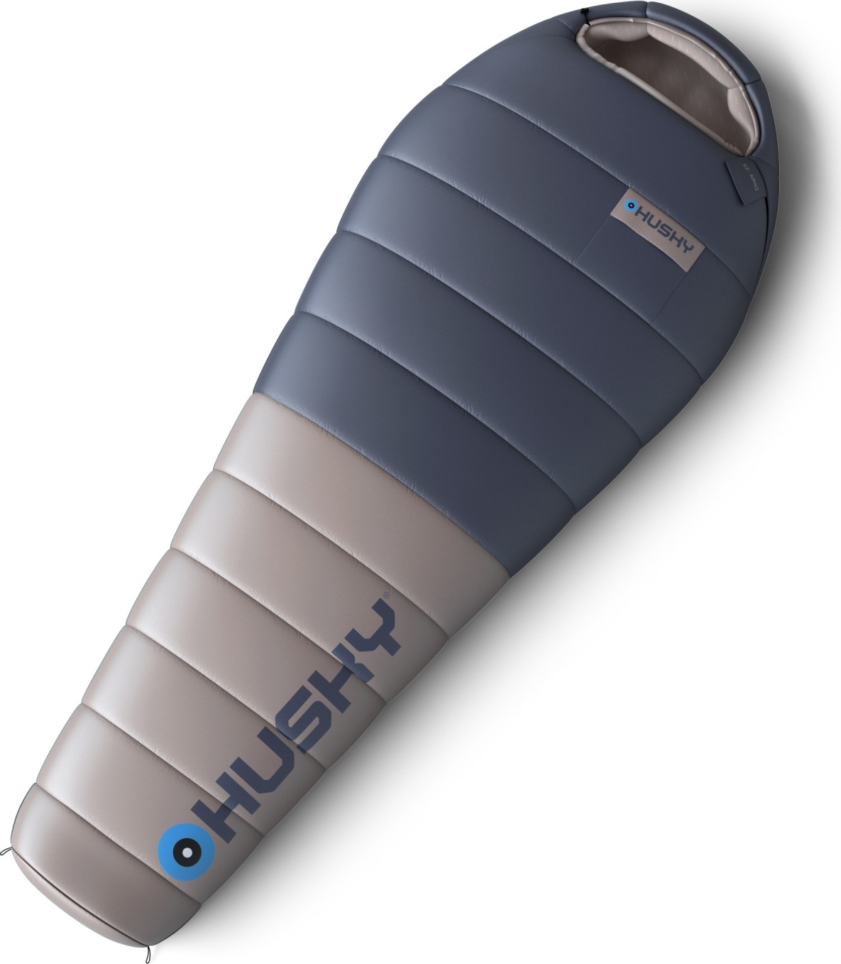 Péřový zimní spacák HUSKY Dopy blue/grey Velikost: onesize