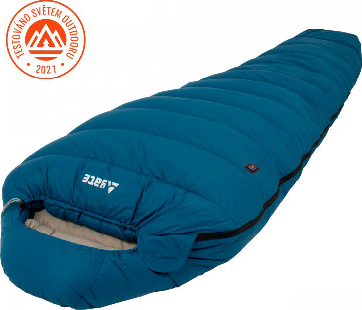 Spací pytel YATE Anseris 900 Heat M 180x80x55 pravý modrý