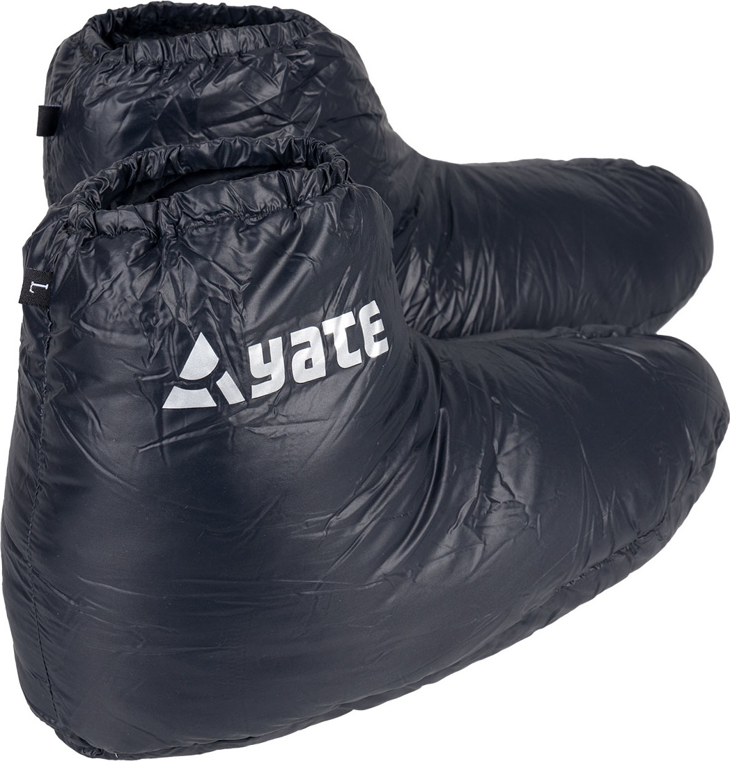 Péřové bačkory YATE černá