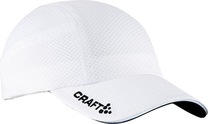 Funkční sportovní kšiltovka CRAFT Running bílá Velikost: UNI