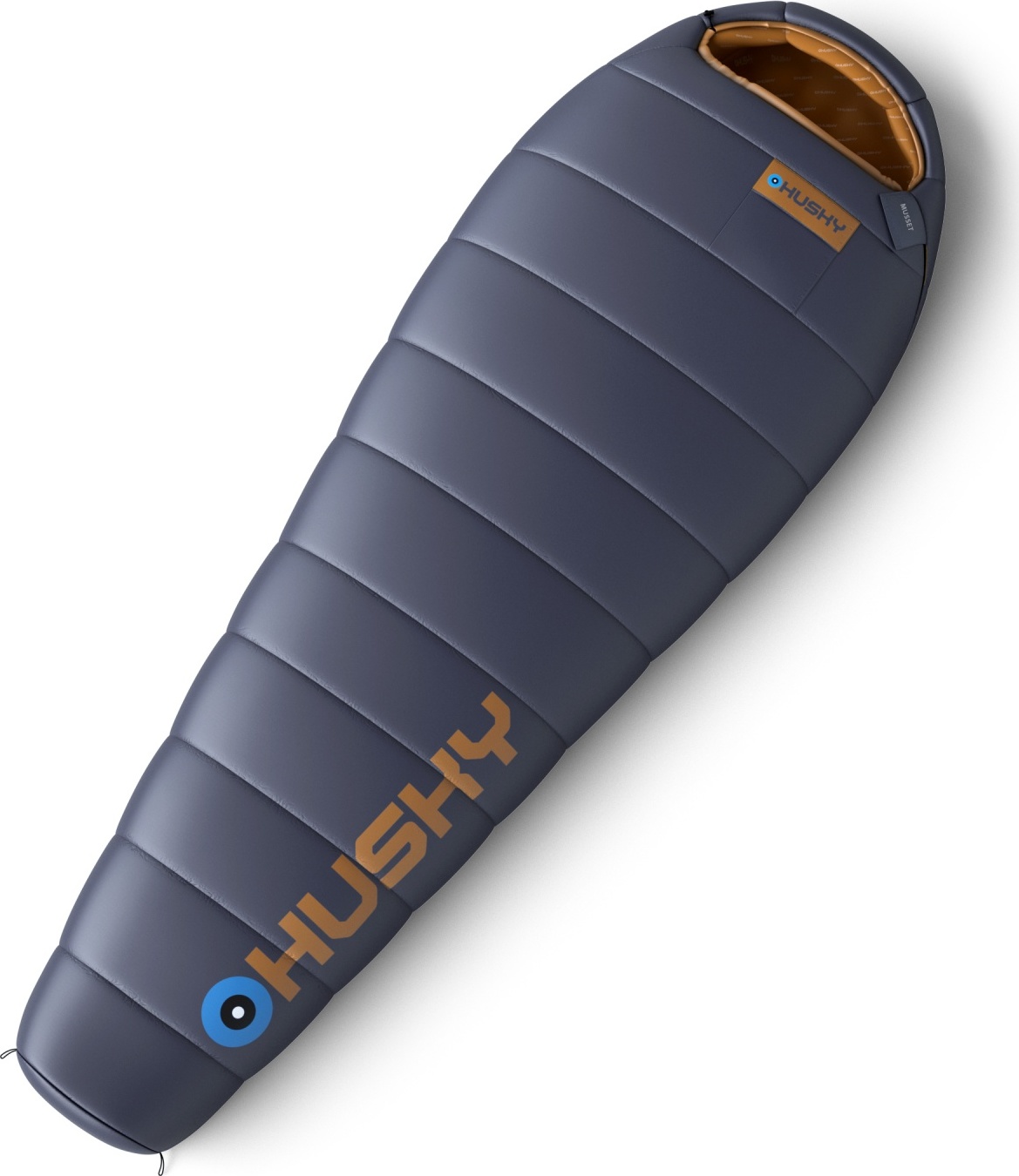 Ultralehký třísezónní zkrácený HUSKY spacák Musset Short modrý Velikost: onesize