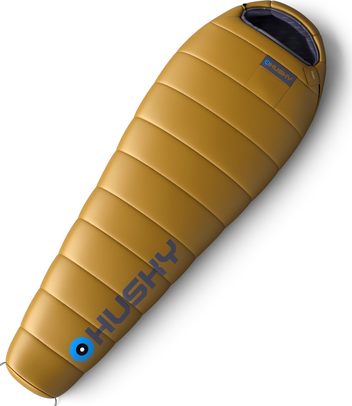 Syntetický třísezónní spacák Husky -10°C mustard Velikost: onesize