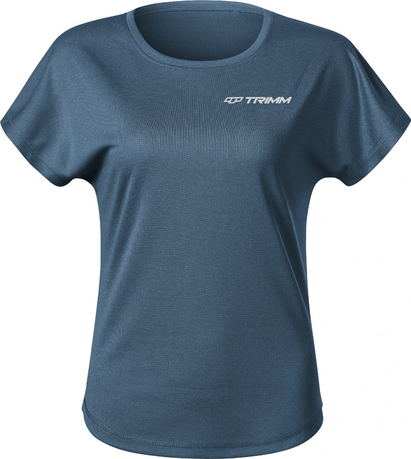Dámské funkční tričko TRIMM Change lady blue melange Barva: blue melange, Velikost: XS