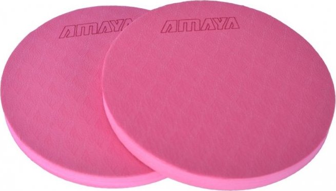 Podložky na jógu AMAYA Yoga Pad růžová - pár