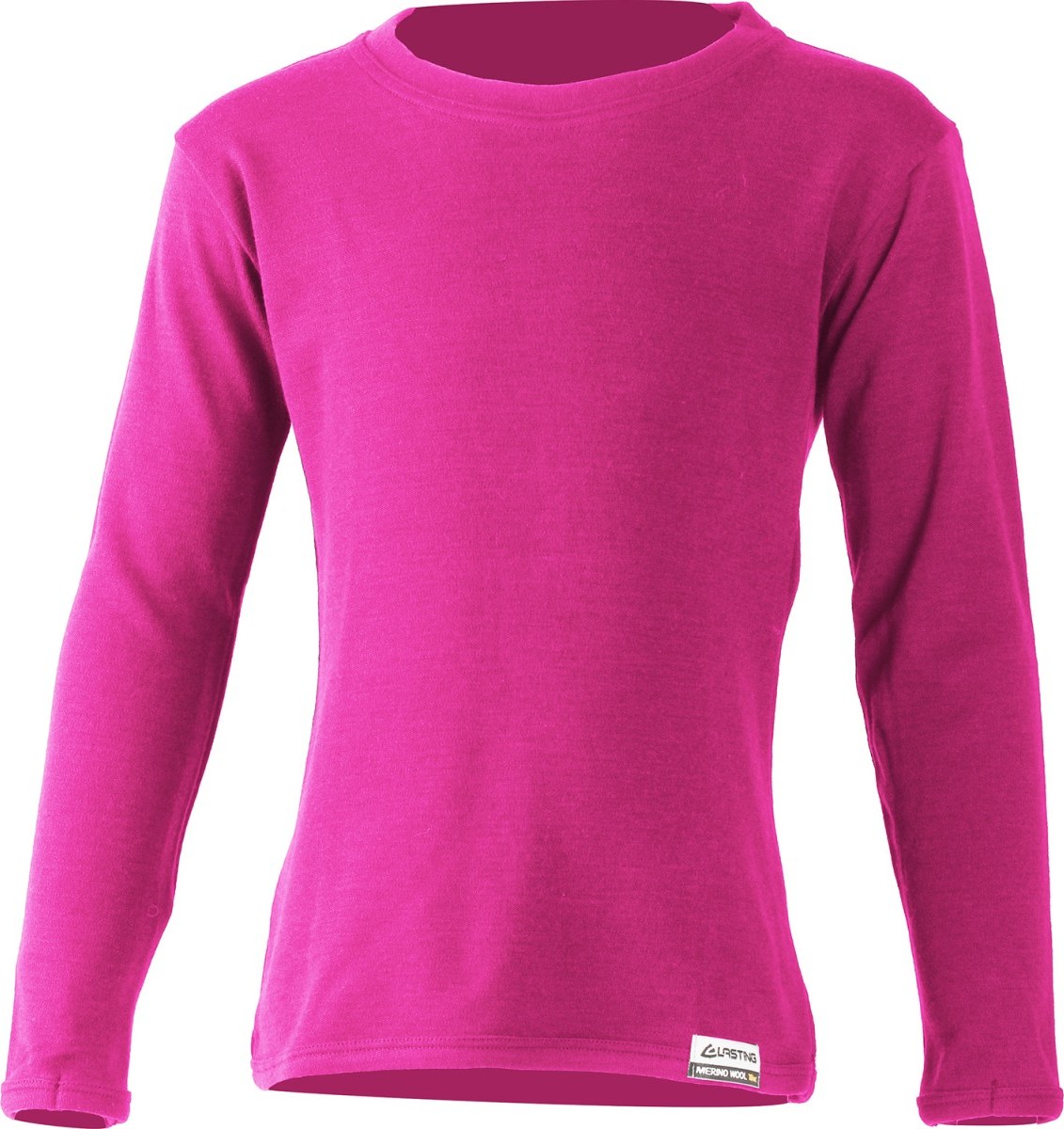 Dětská merino mikina LASTING Snopy růžová Velikost: 100