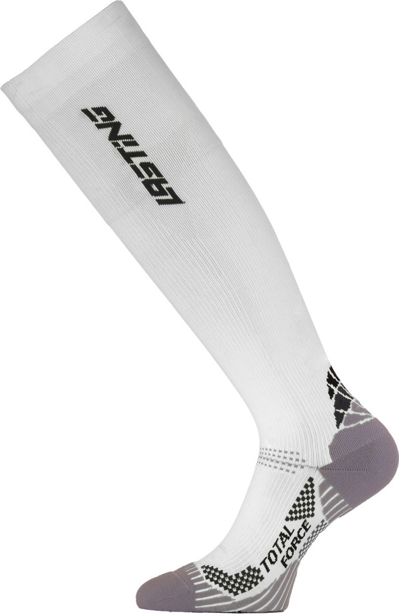 Kompresní podkolenky LASTING Rtl bílé Velikost: (34-37) S