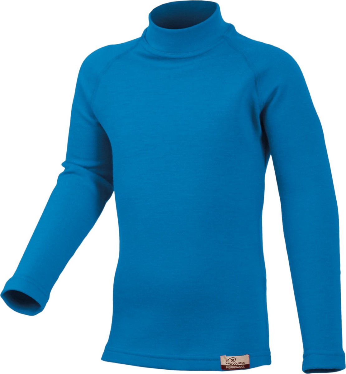 Dětská merino mikina LASTING Sony modrá Velikost: 90