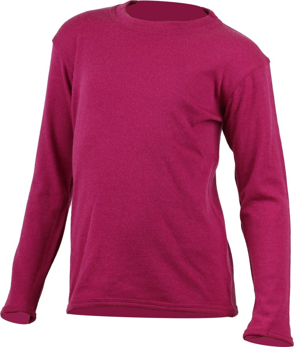 Dětská merino mikina LASTING Snopy růžová Velikost: 120