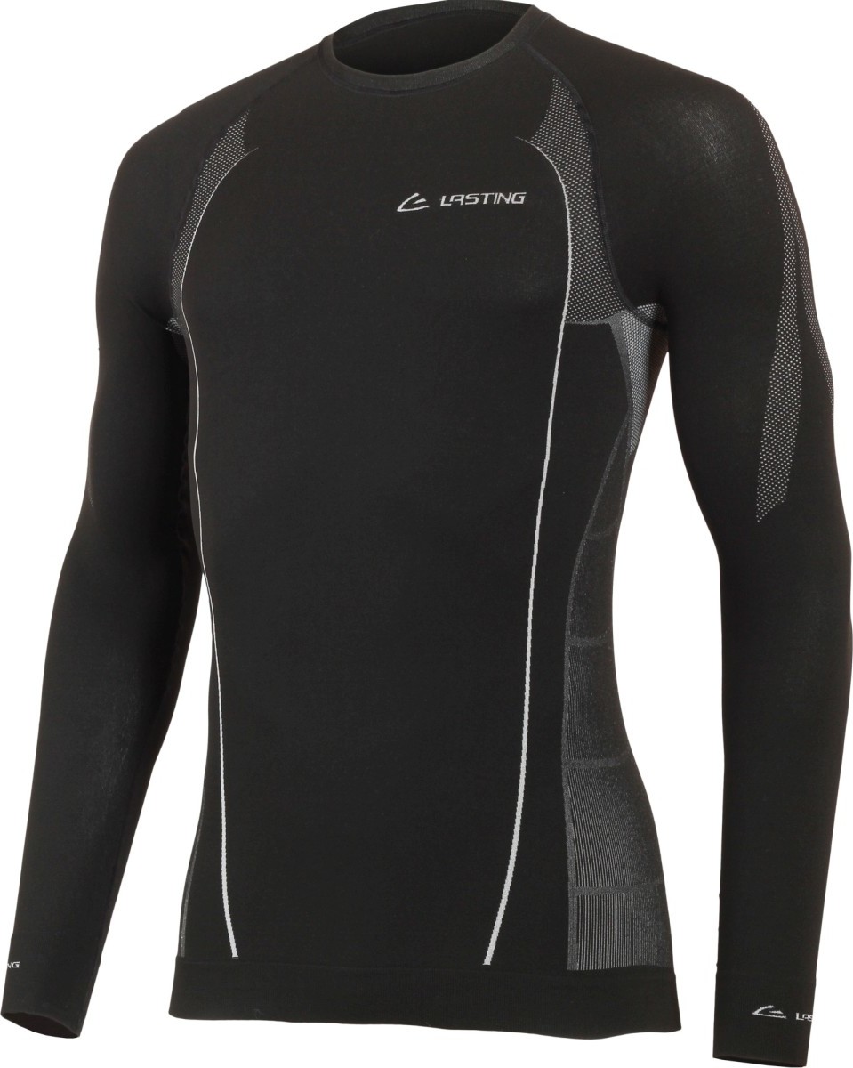 Pánské funkční triko LASTING Marby černé Velikost: 2XL/3XL
