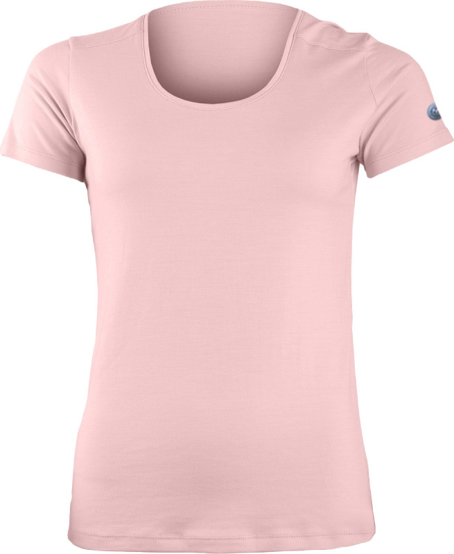 Dámské merino triko LASTING Irena růžová Velikost: S