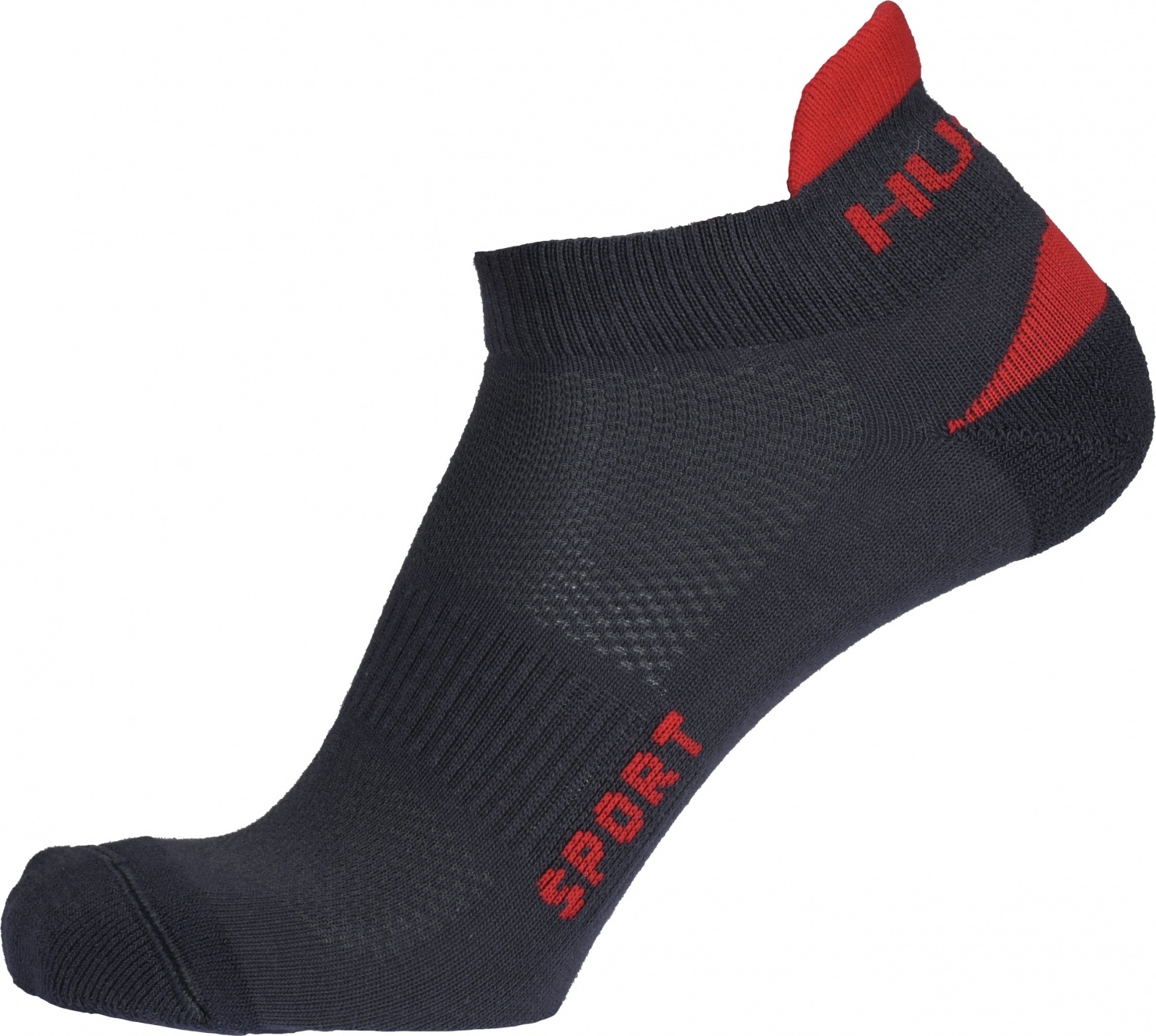 Ponožky HUSKY  Sport antracit/červená Velikost: XL (45-48)