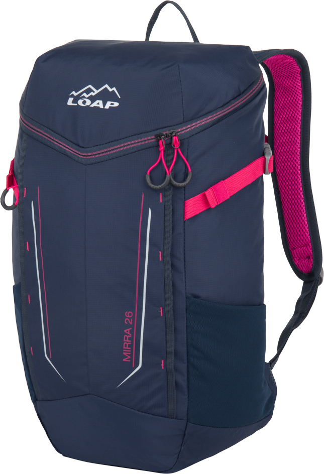 Outdoorový batoh LOAP Mirra 26 Tmavě modrá/Růžová Velikost: os