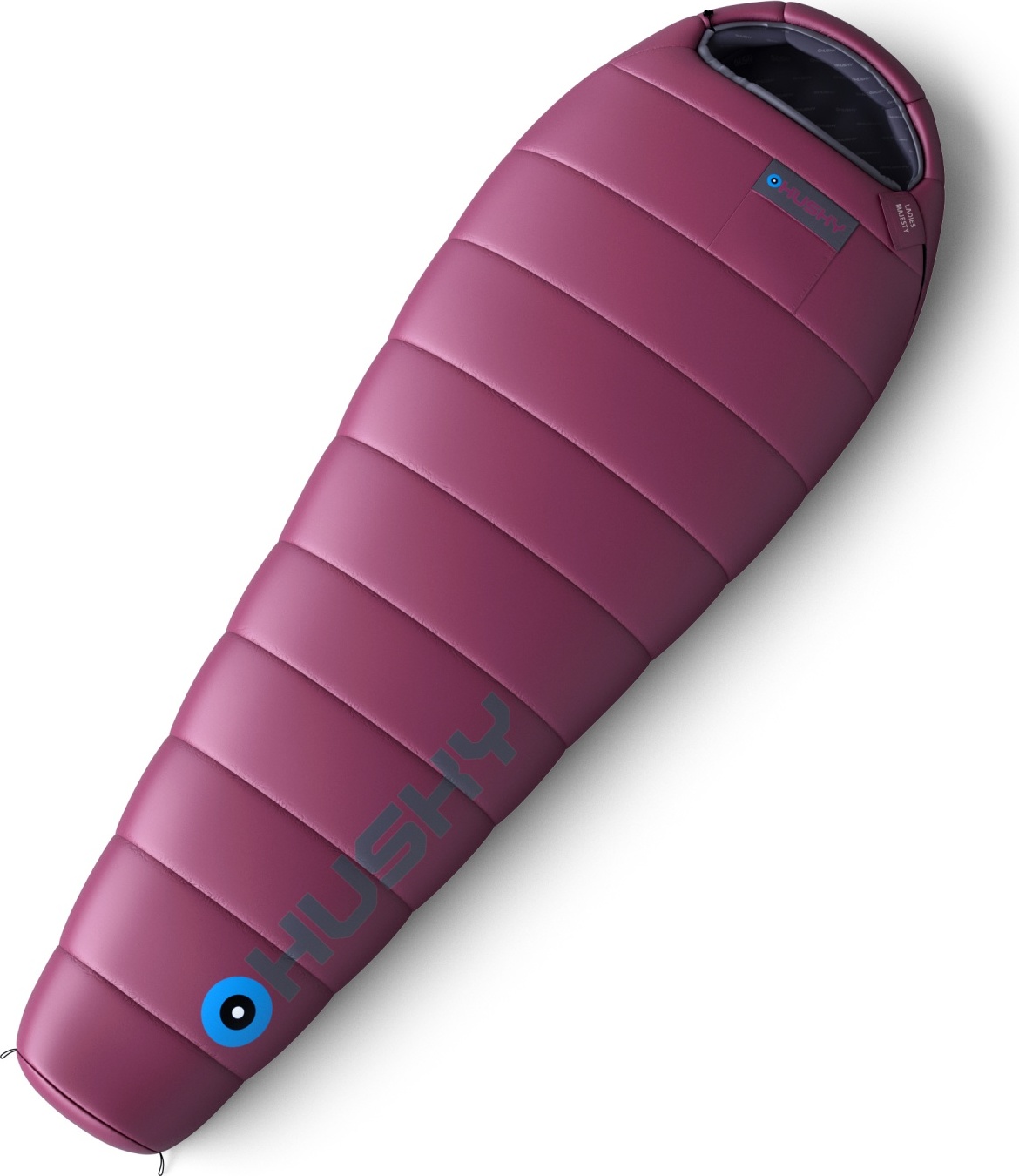 Dámský syntetický třísezónní spacák HUSKY Ladies Majesty Plus růžový Velikost: onesize