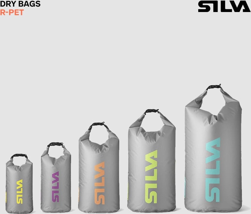 Vak SILVA Dry Bag R-PET 12L šedá Velikost: 12L