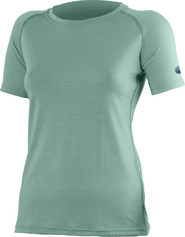 Dámské merino triko LASTING Alea šedomodrá Velikost: XL
