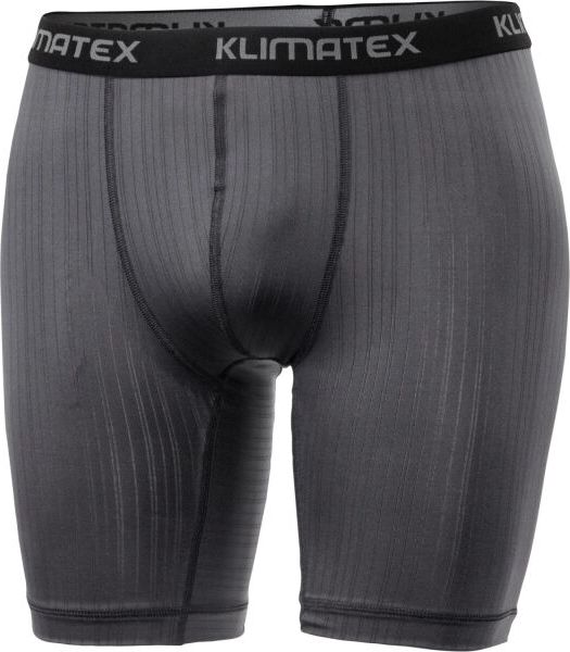 Pánské funkční boxerky KLIMATEX Bax Long šedé Velikost: S