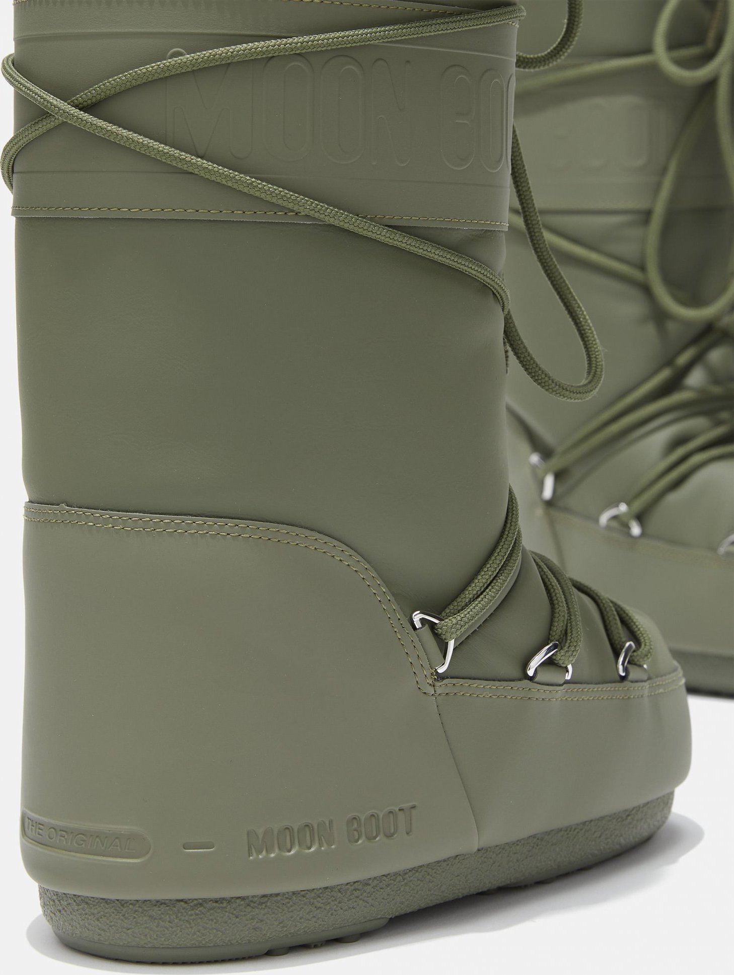 Dámské boty MOON BOOT Icon Rubber Khaki Velikost: 35/38