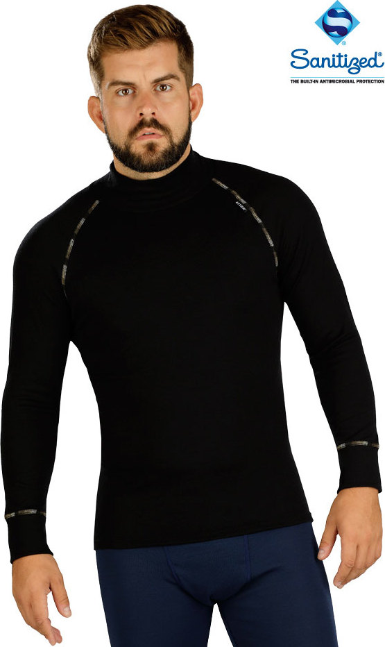 Pánský funkční rolák LITEX černý Barva: černá, Velikost: L