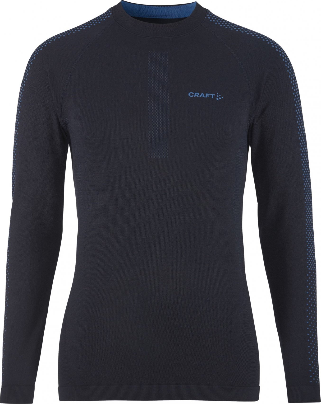 Pánské funkční triko CRAFT ADV Warm Intensity LS - modrá Velikost: S