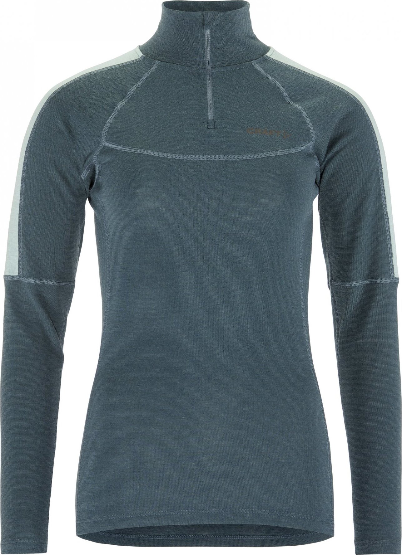 Dámské funkční triko CRAFT ADV Wool Merino HZ - modrá Velikost: L