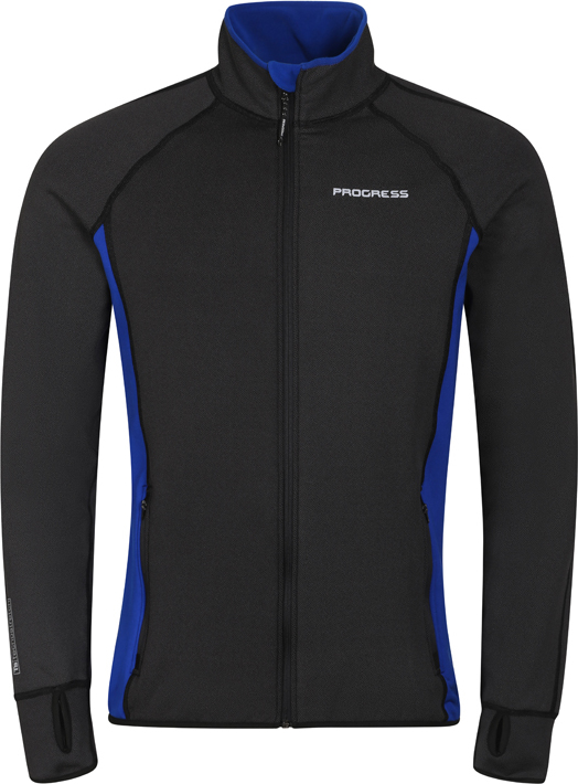 Pánská funkční mikina PROGRESS Torez Strong černá Velikost: M