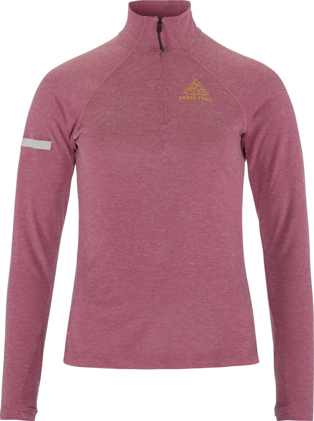 Dámské vlněné triko CRAFT ADV SubZ Wool LS 3 - růžová Velikost: S