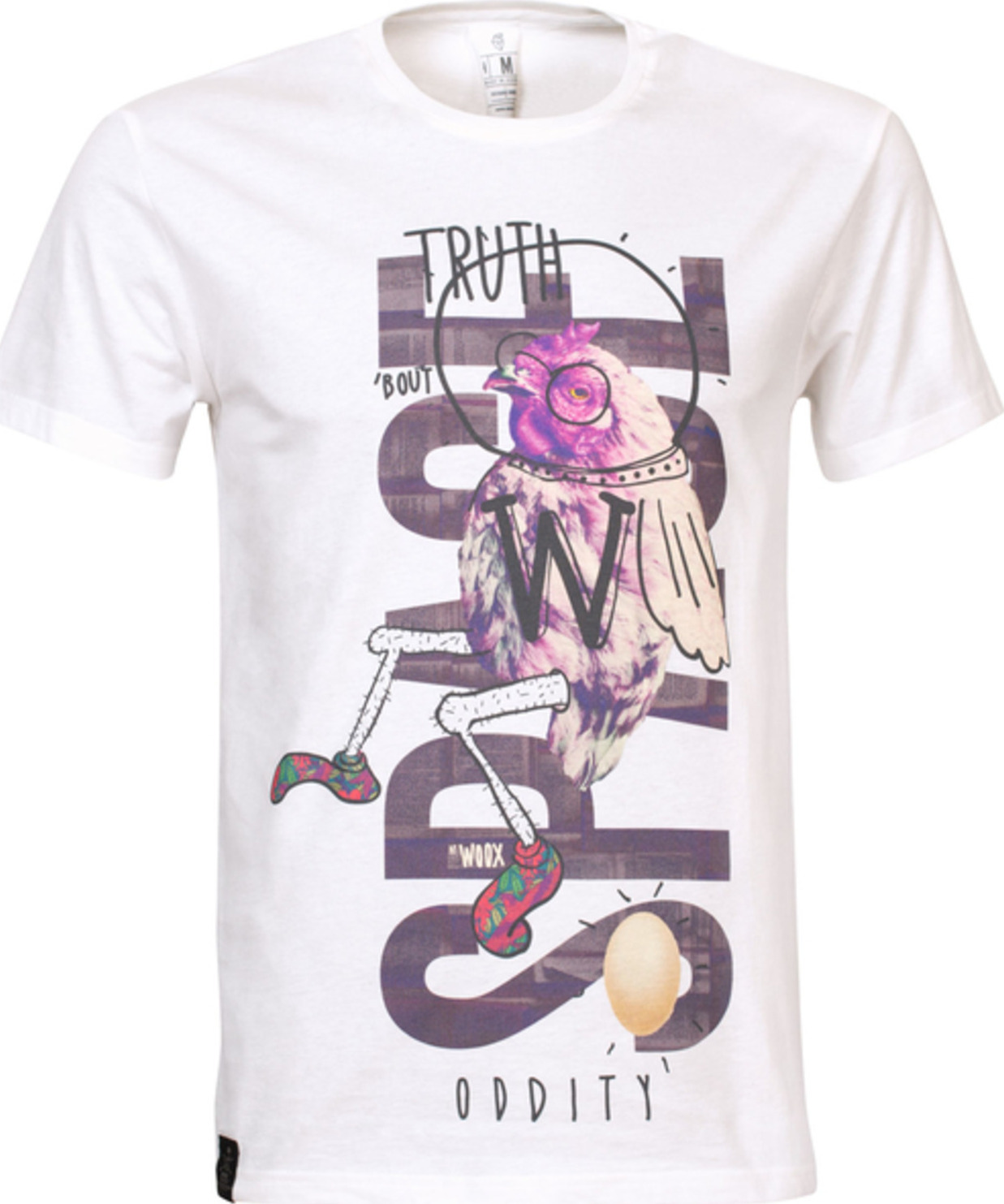 Pánské tričko WOOX Astronautus Gallinarius Velikost: M